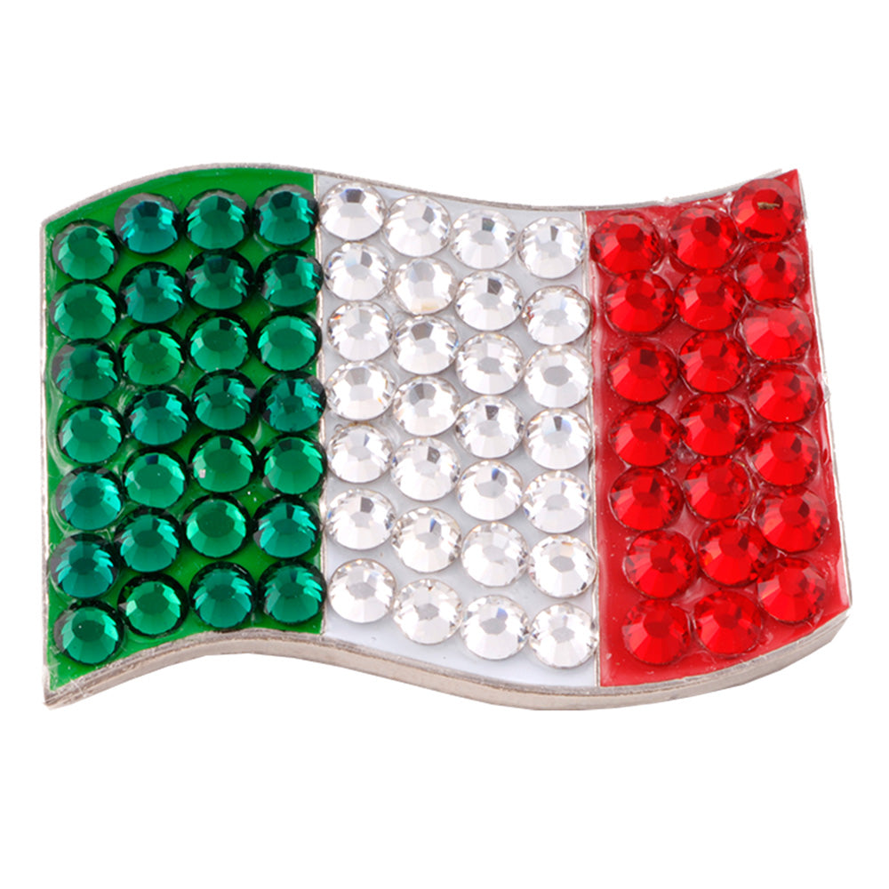 Flags Swarovski Crystal Ballmarker Italien