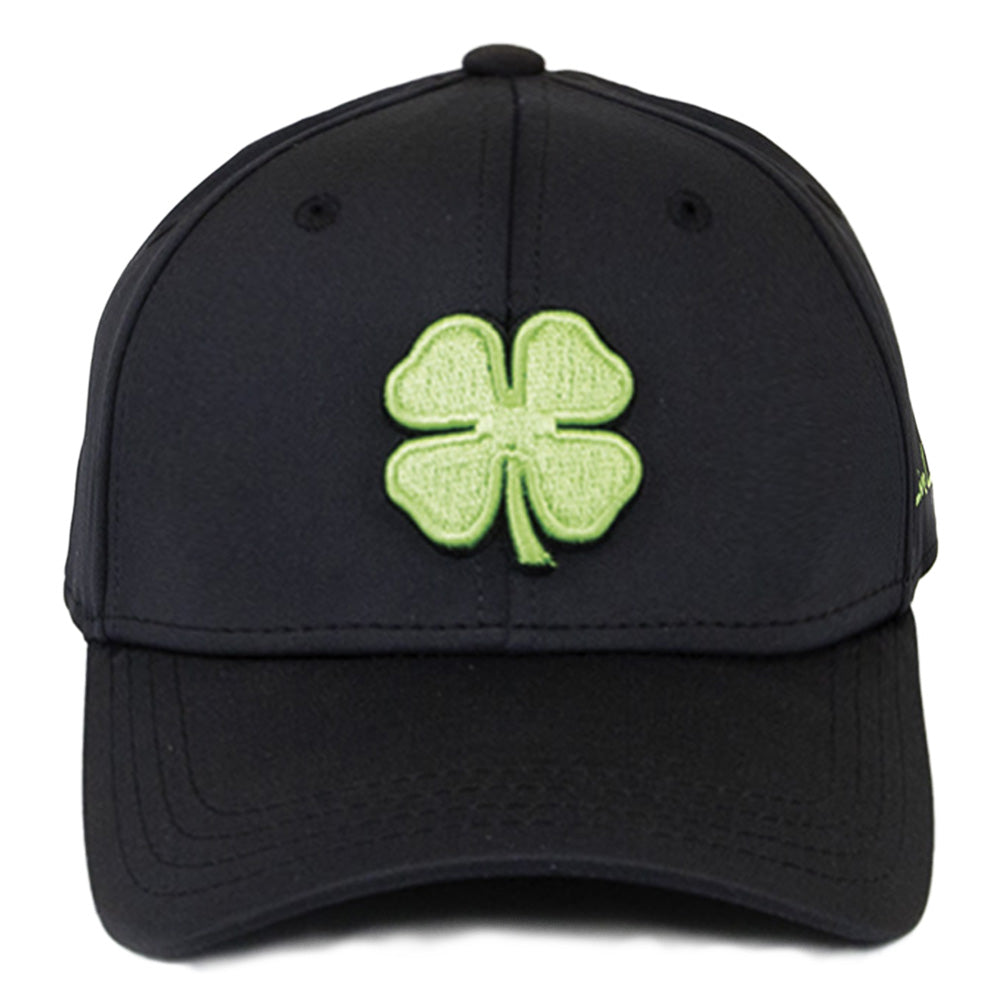 Casquette Premium Clover coloris noir/vert