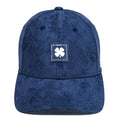 Found Fortune Cap Damen Navy Wildlederoptik