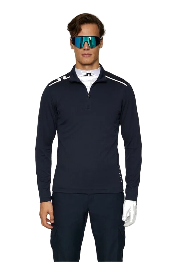 Leon Quarter Zip Mid Layer Men's Navy