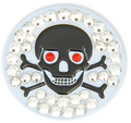 Style Swarovski Crystal Ballmarker Totenkopf