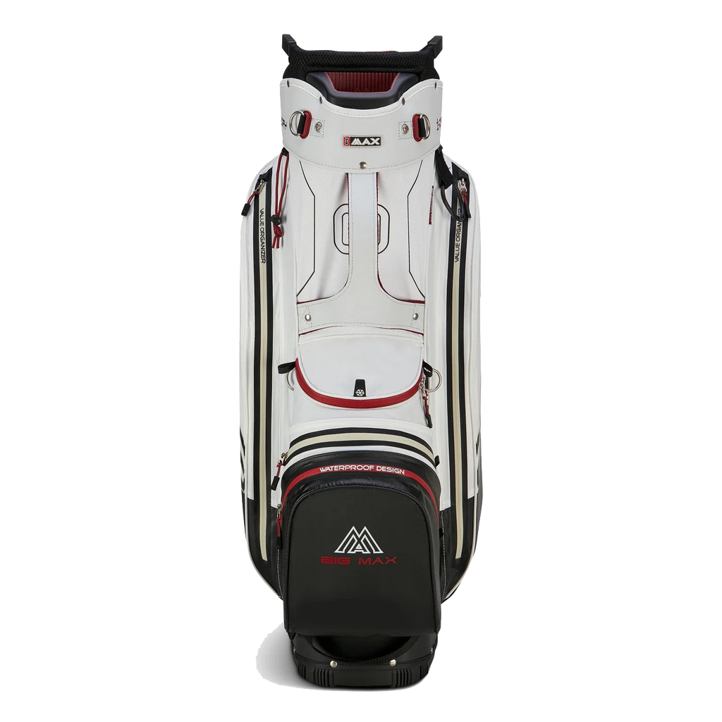 Aqua Sport 4 Cartbag Weiss/Schwarz/Merlot