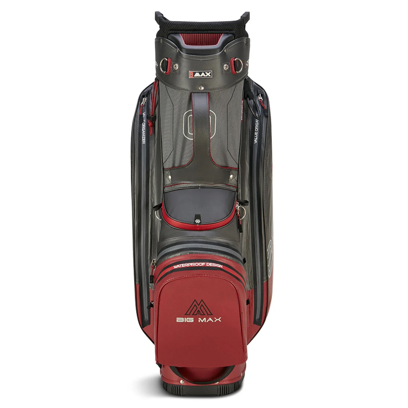 Aqua Sport 4 Cartbag Charcoal/Merlot