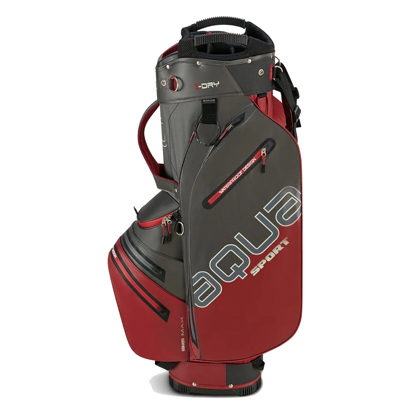 Borsa da golf Aqua Sport 4 grigia/rossa