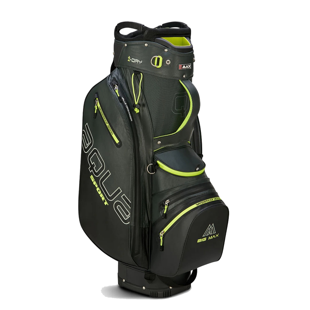 Aqua Sport 4 Cartbag Forest Grün/ Schwarz/ Lime