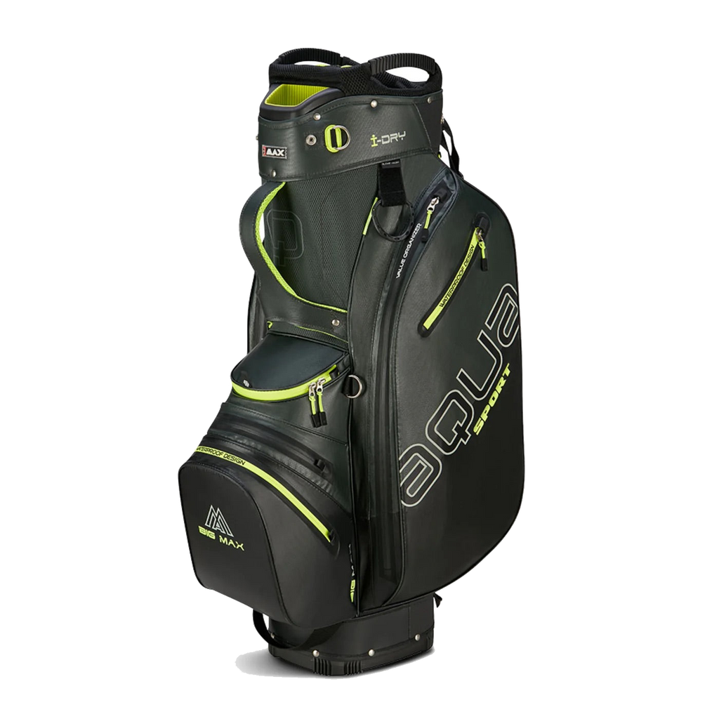Aqua Sport 4 Cartbag Forest Grün/ Schwarz/ Lime
