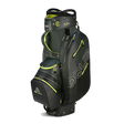 Aqua Sport 4 Cart Bag Forest Green/Black/Lime