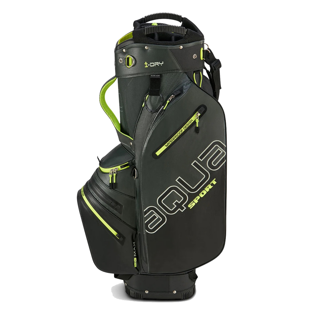 Aqua Sport 4 Cartbag Forest Grün/ Schwarz/ Lime