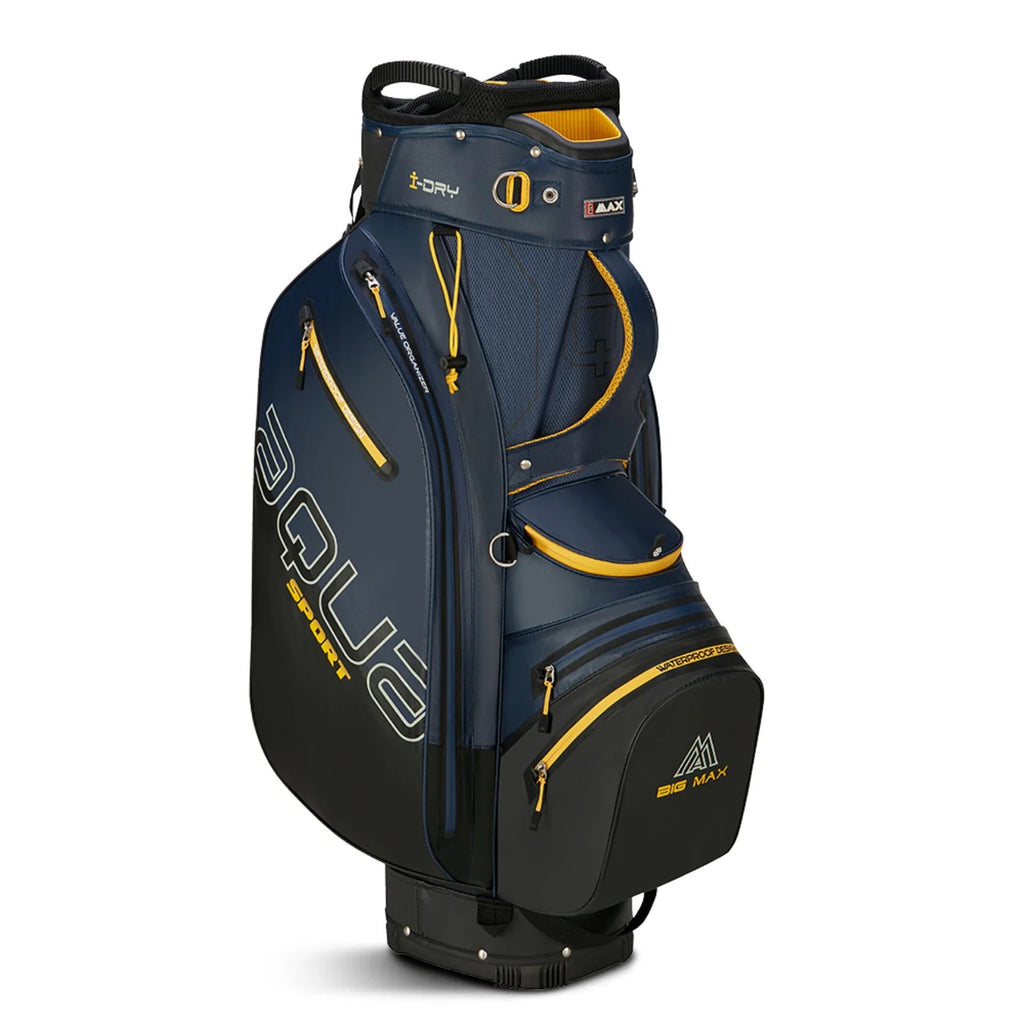 Aqua Sport 4 Cart Bag Navy/Black/Corn