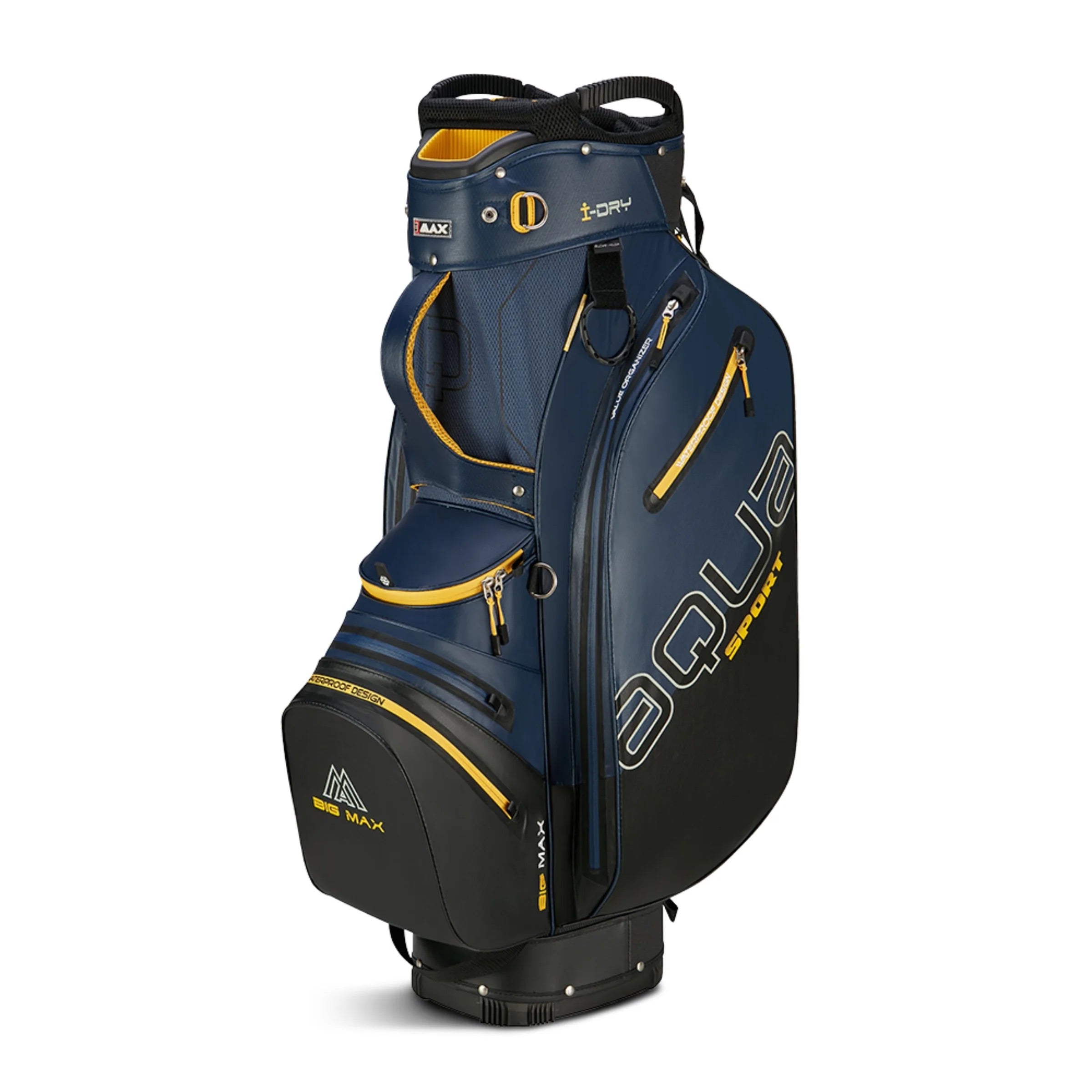 Aqua Sport 4 Cart Bag Navy/Black/Corn