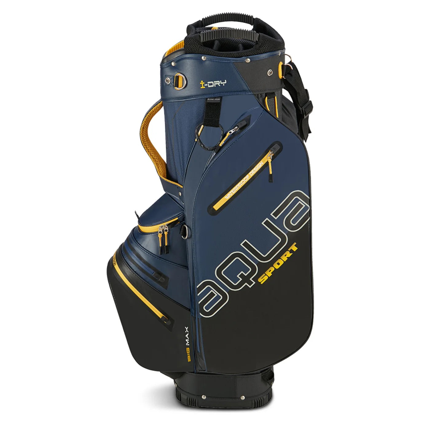Aqua Sport 4 Cart Bag Navy/Black/Corn