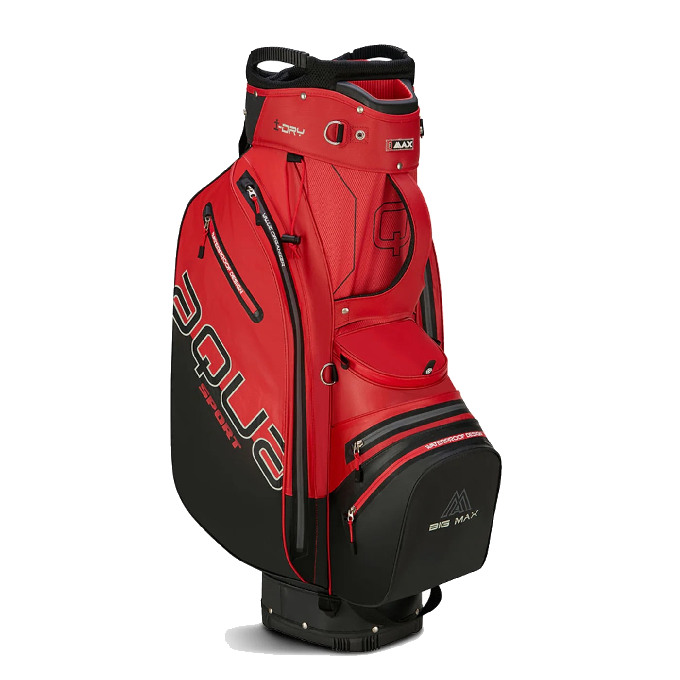 Aqua Sport 4 Cart Bag Red/Black
