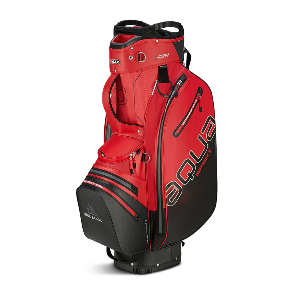 Aqua Sport 4 cart bag red/black