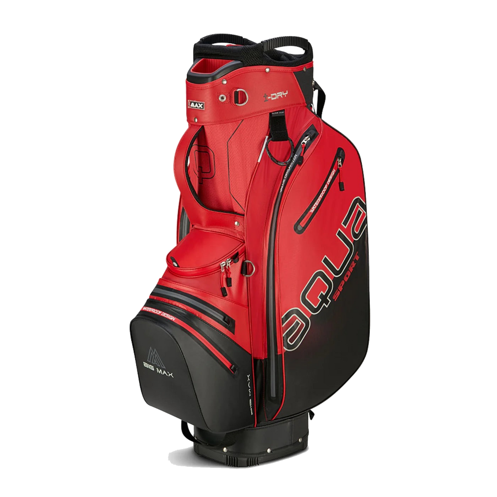 Aqua Sport 4 Cart Bag Red/Black