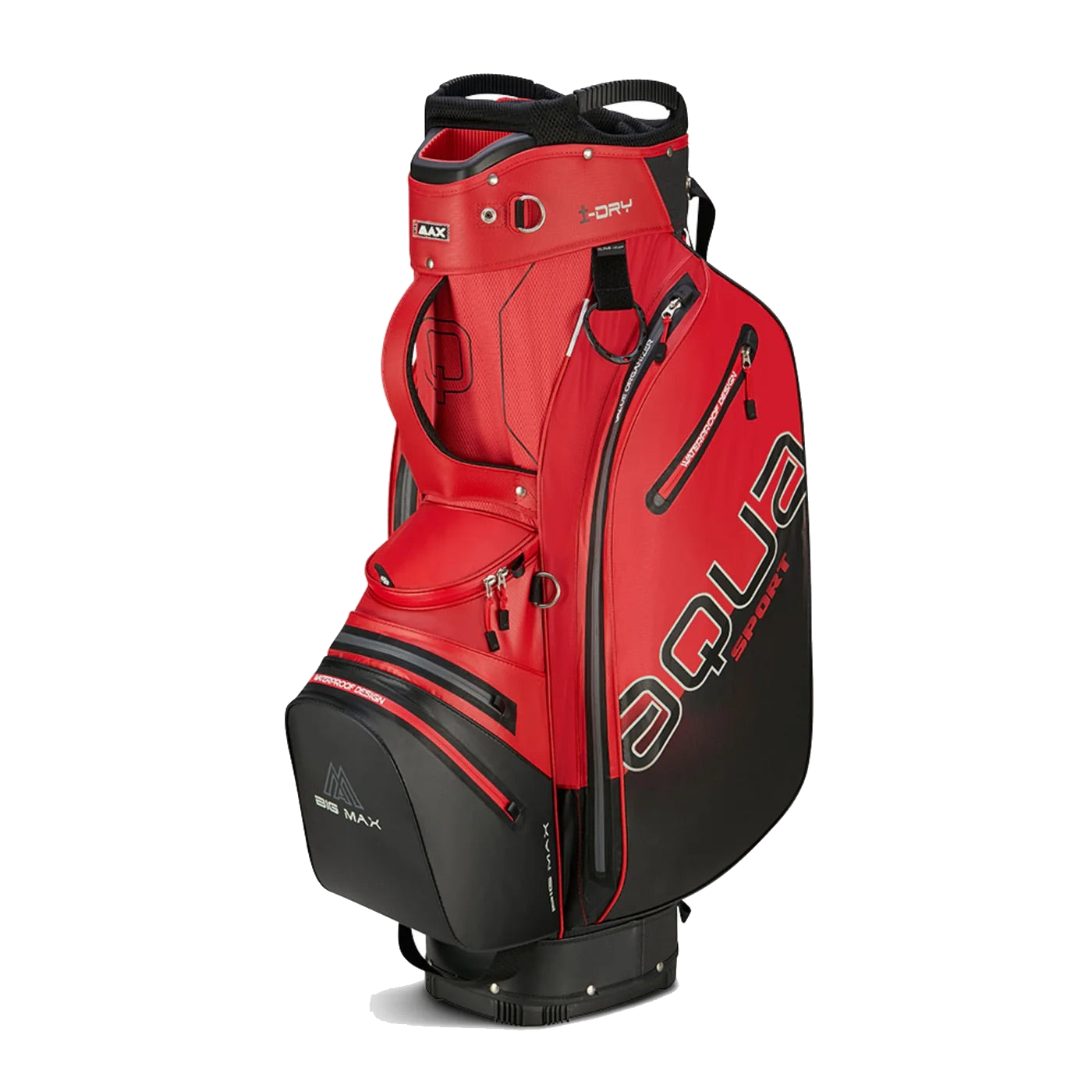 Aqua Sport 4 Cart Bag Red/Black
