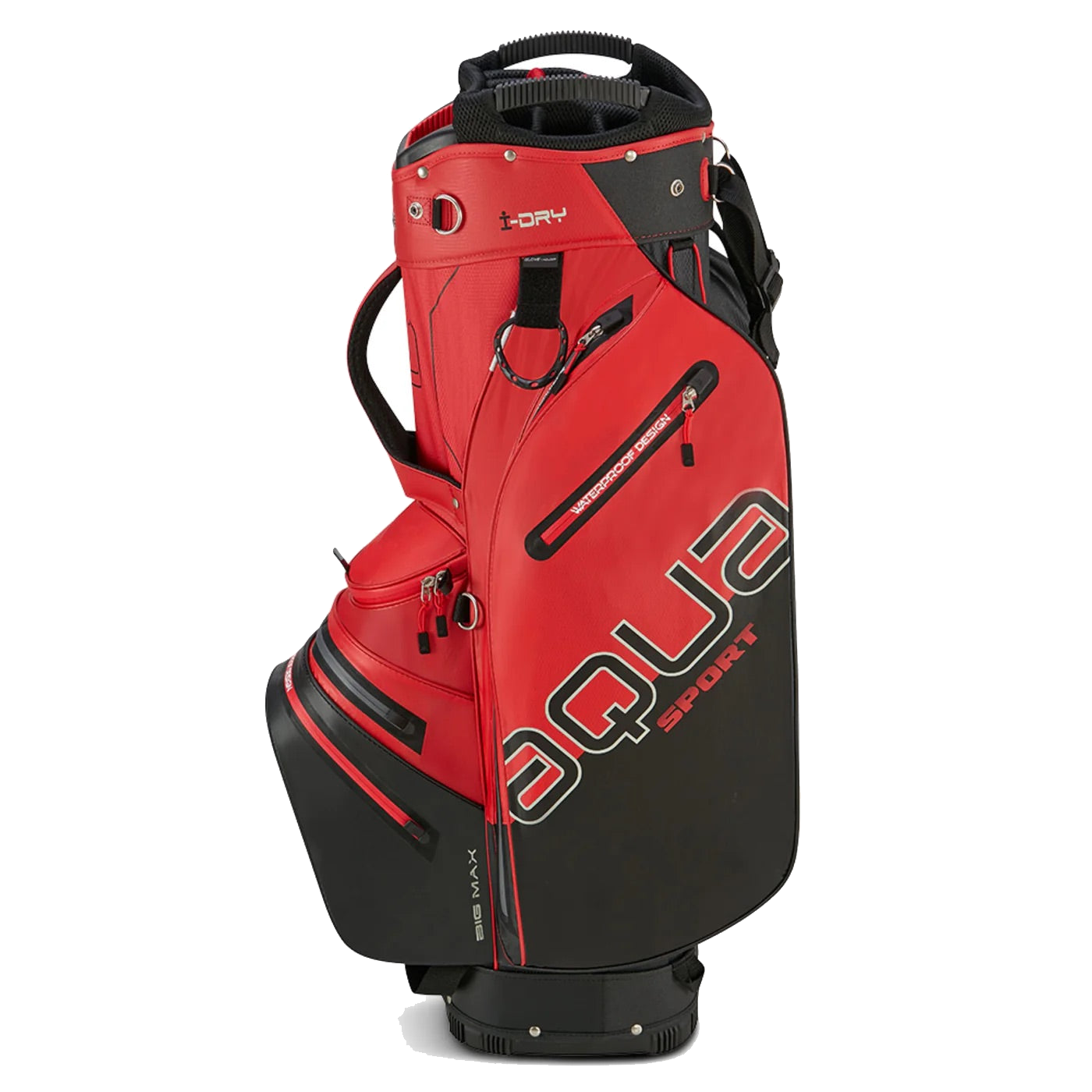 Aqua Sport 4 Cart Bag Red/Black