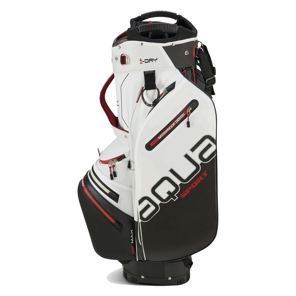 Aqua Sport 4 Cartbag Weiss/Schwarz/Merlot