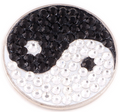 Style Swarovski Crystal Ballmarker Yin Yang