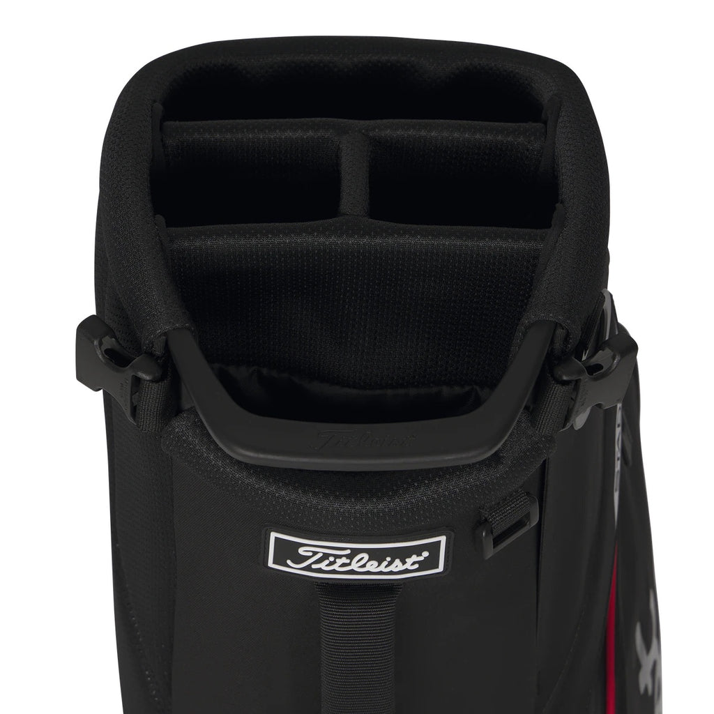Players S4 StaDry Stand Bag Black/Red