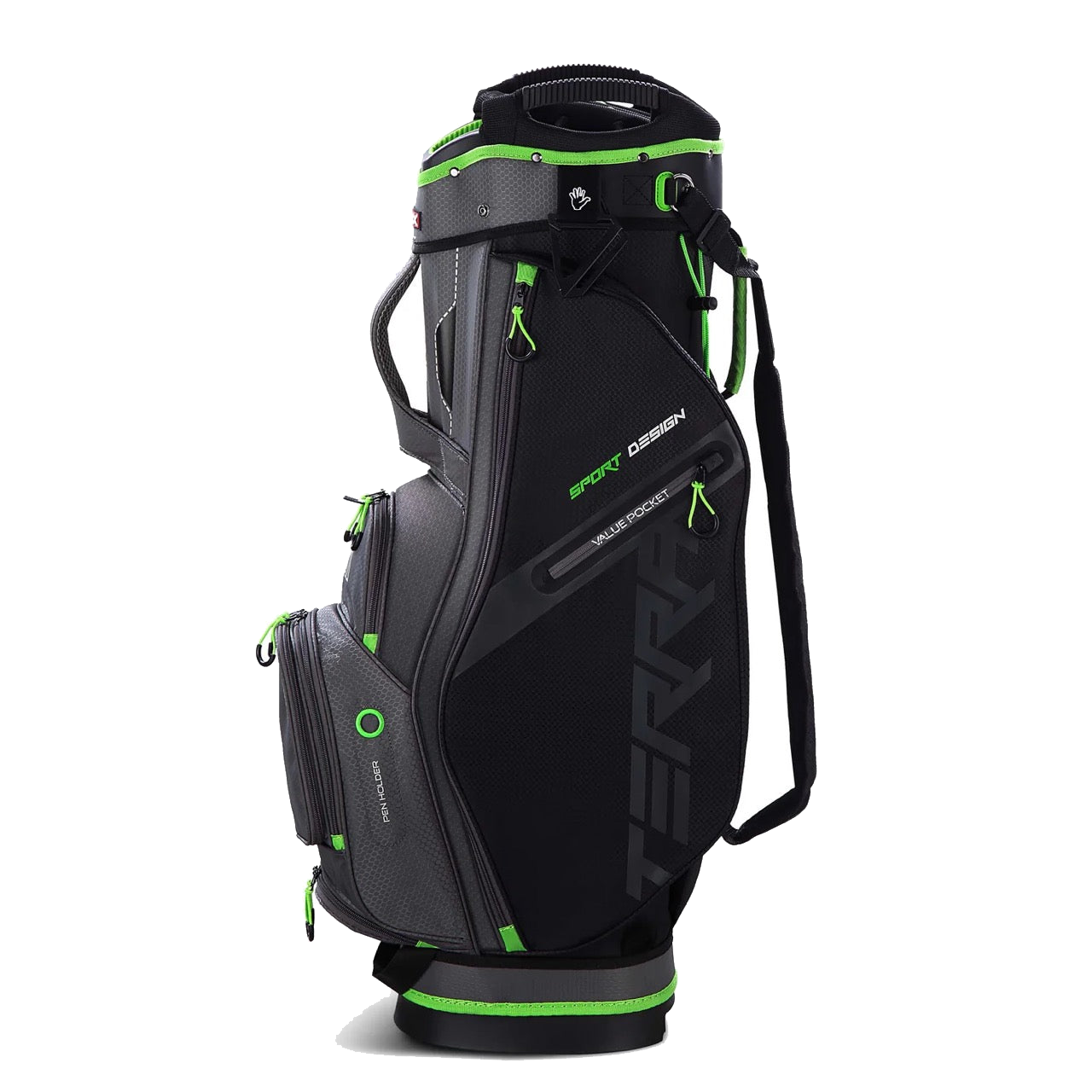 Borsa da golf Terra Sport nera/grigia