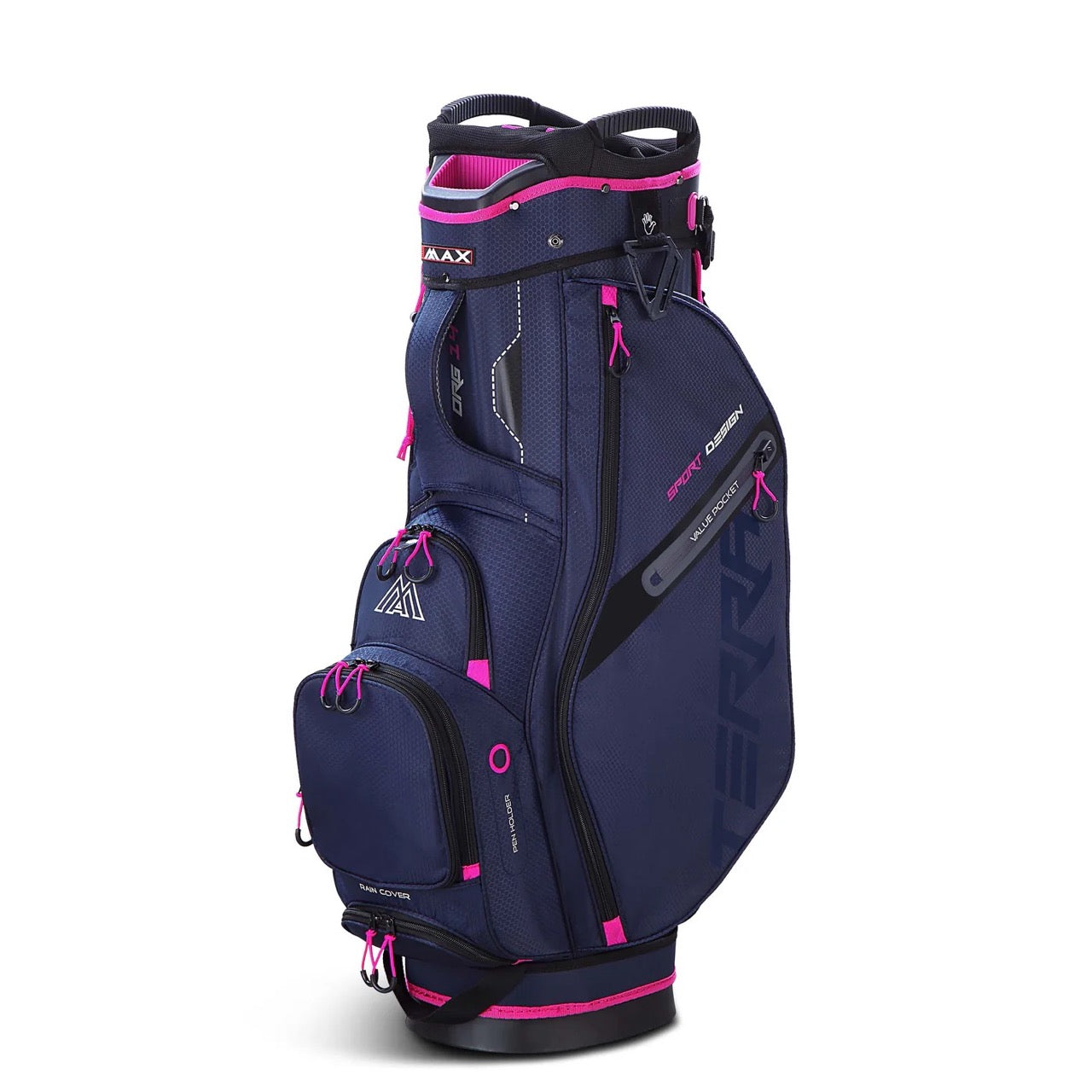 Terra Sport Cartbag Navy/Pink