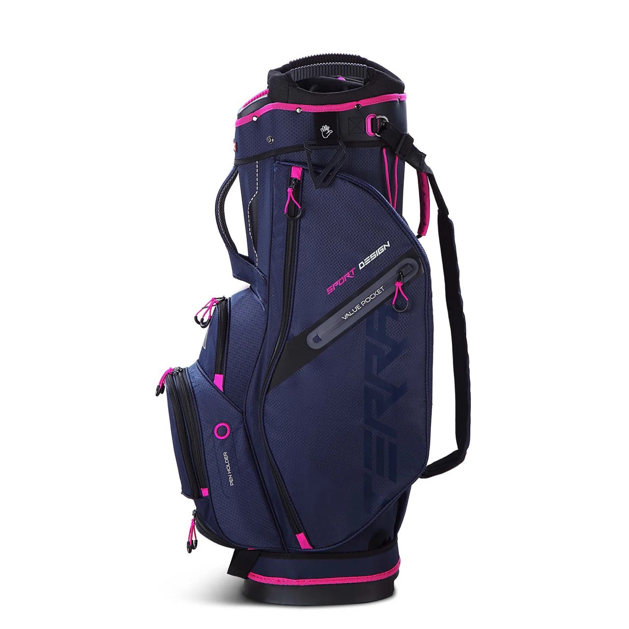 Terra Sport Cartbag Navy/Pink