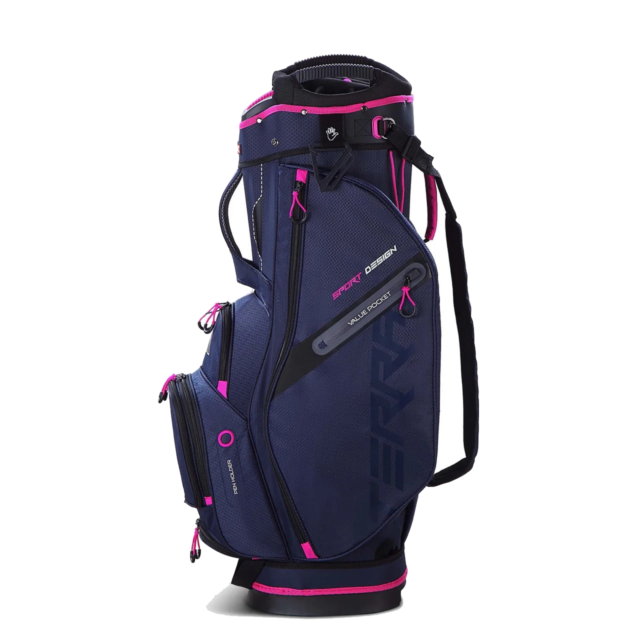 Terra Sport Cartbag Navy/Pink