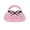 Sparkle Swarovski Crystal Ballmarker Handtasche Rosa