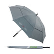 Golf Umbrella UV 50+ Charcoal/White/Lime