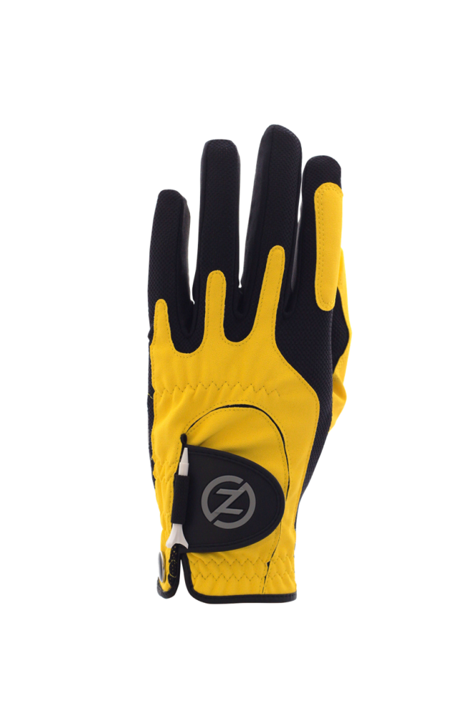 Gant de golf Zero Friction Compression-Fit homme jaune main gauche (pour droitiers)