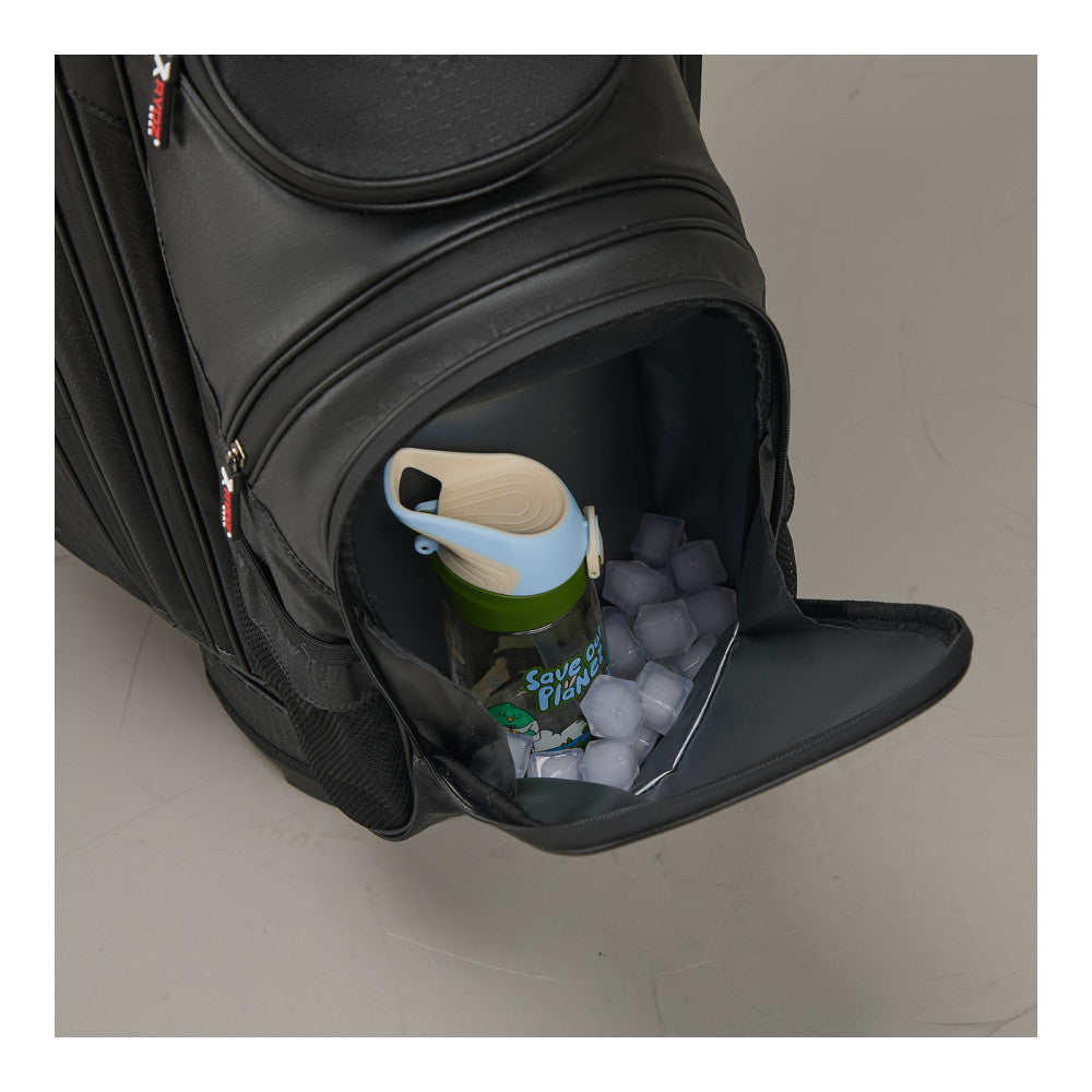 Big Rick Water-Resistant Cart Bag Black/Black