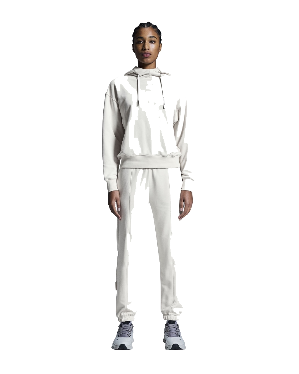 Club Hoodie Damen Grau