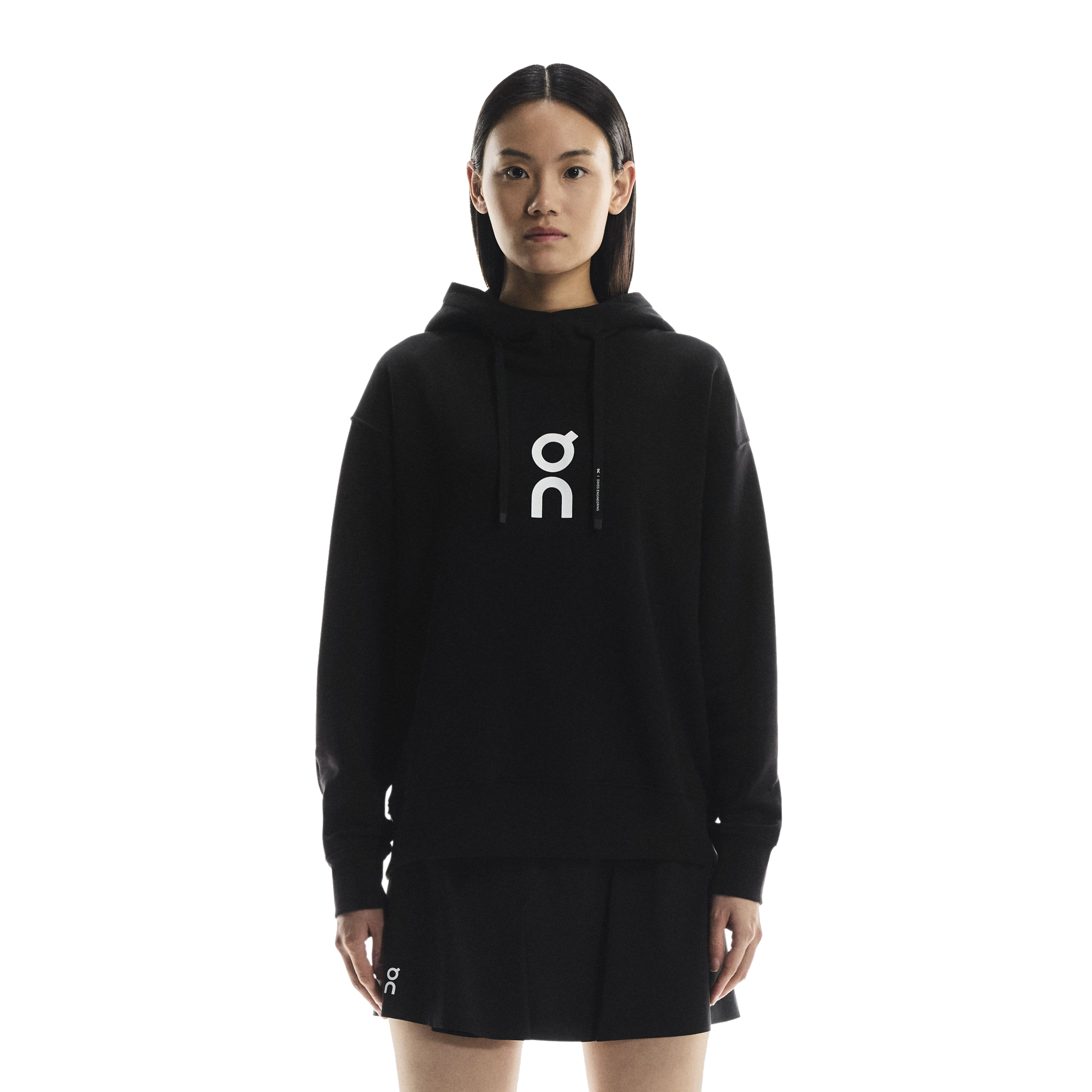 Club Hoodie Damen Schwarz