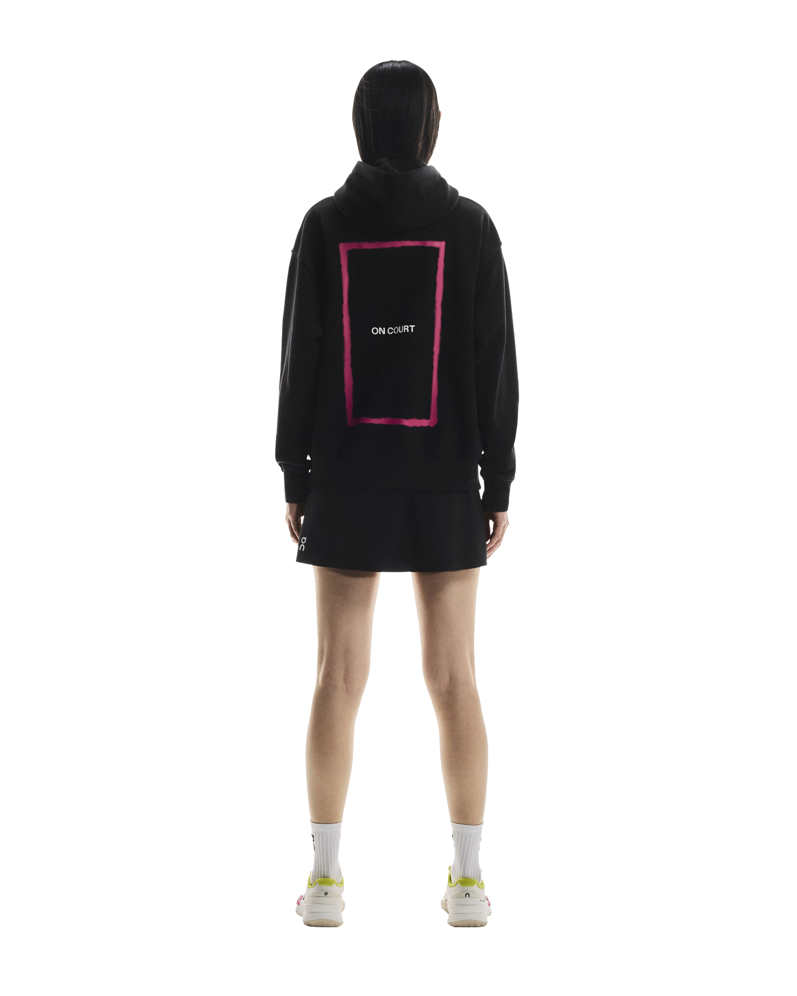 Club Hoodie Damen Schwarz