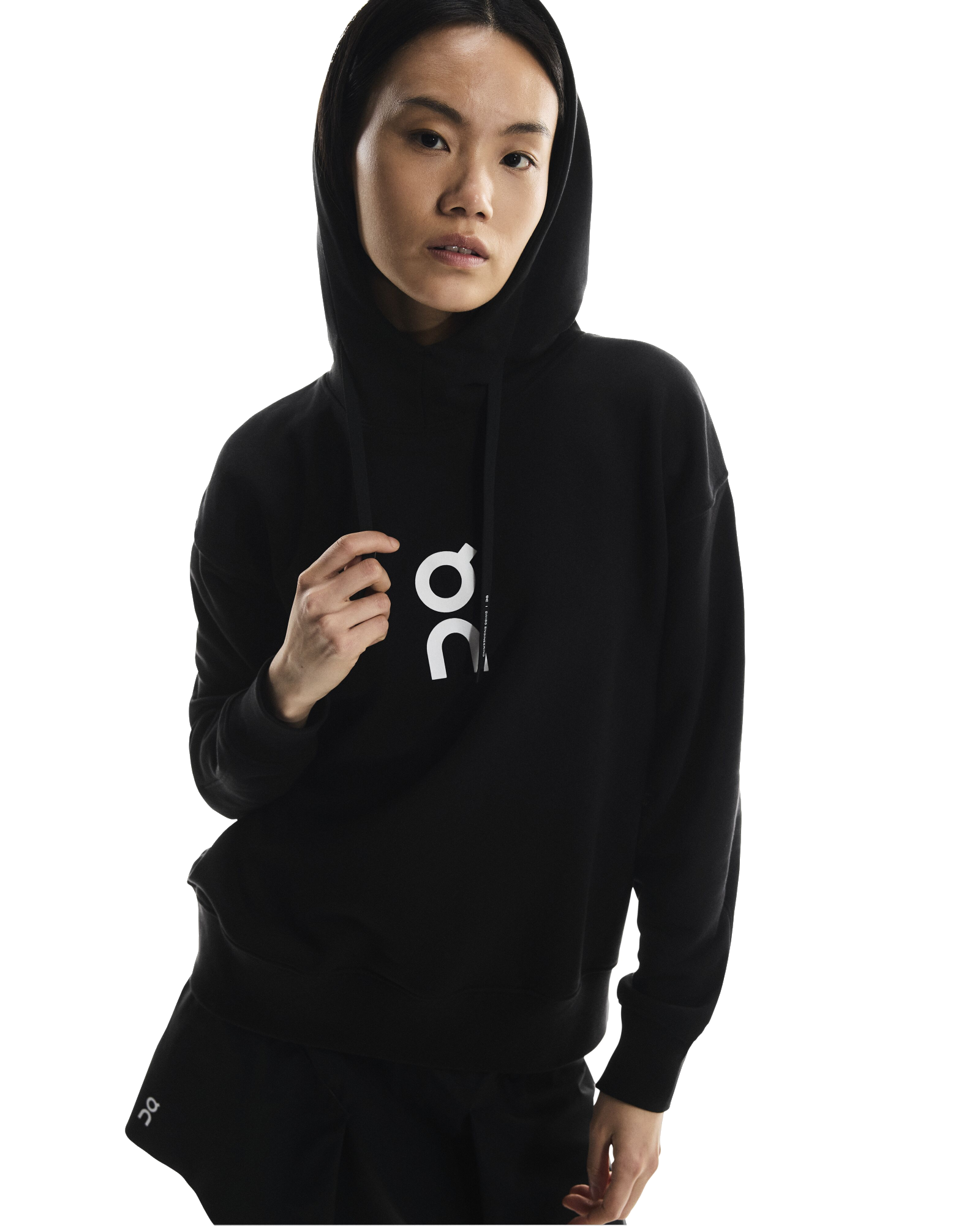 Club Hoodie Damen Schwarz