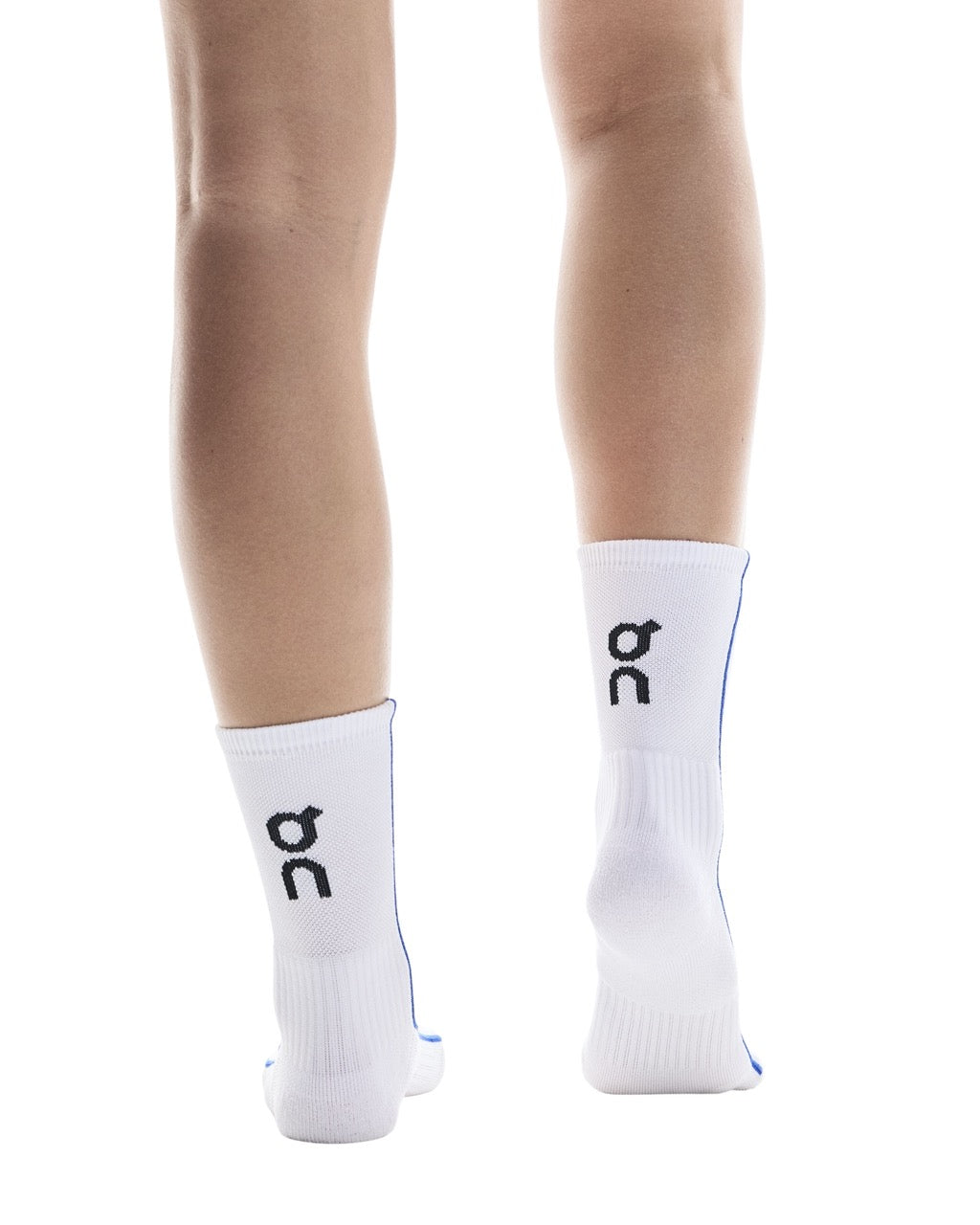 Court Socken Weiss/Indigo