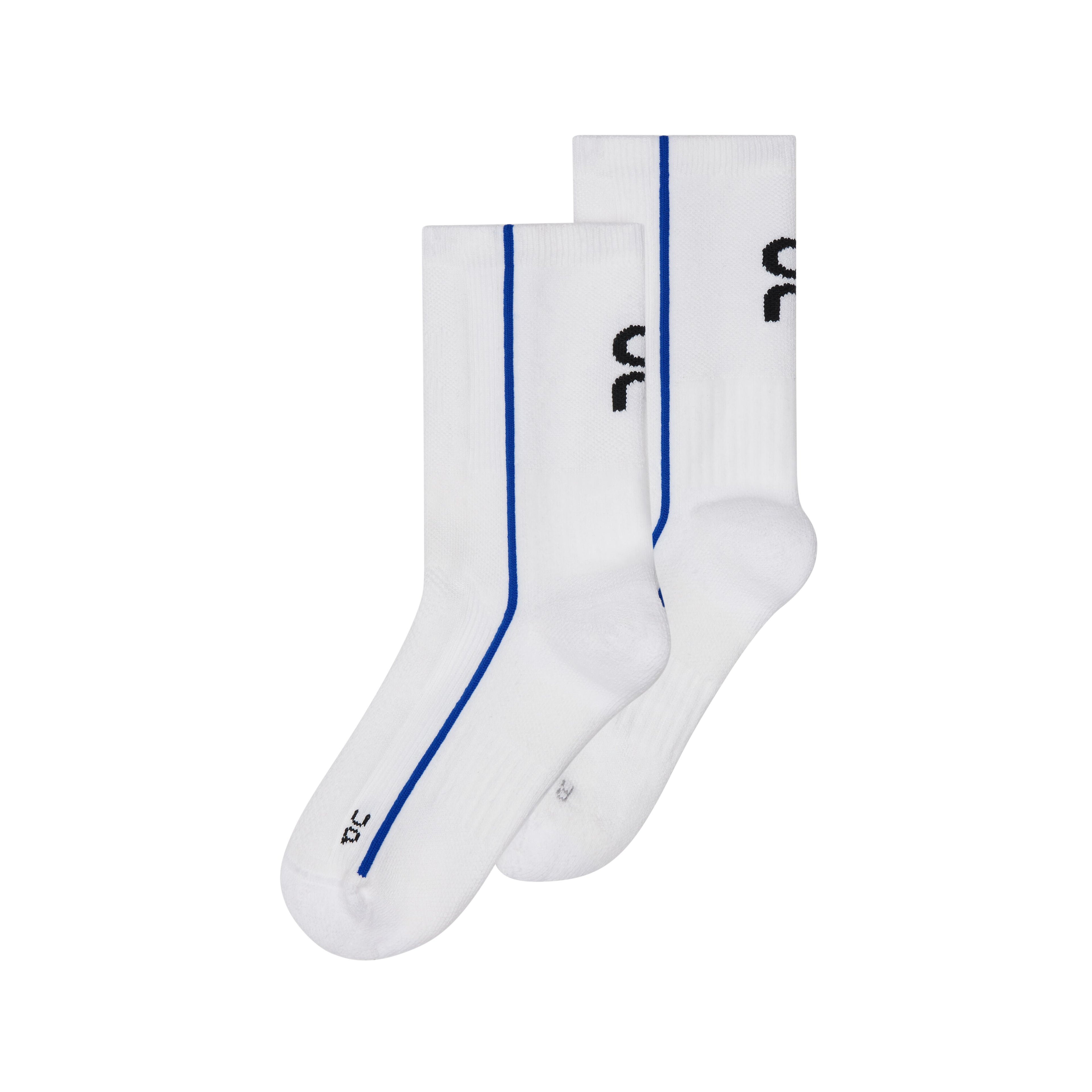 Court Socken Weiss/Indigo