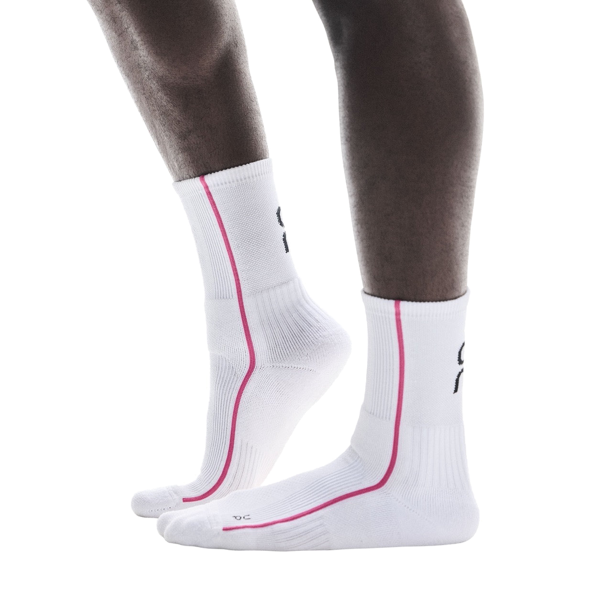 Calzini da tennis bianchi/rosa