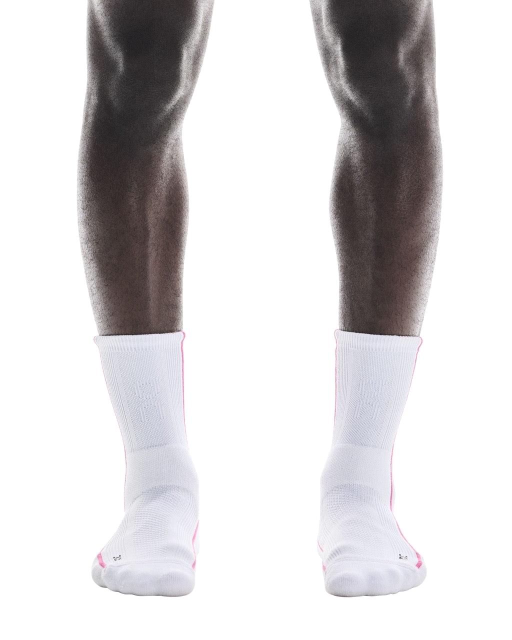 Chaussettes Court Blanc/Rose