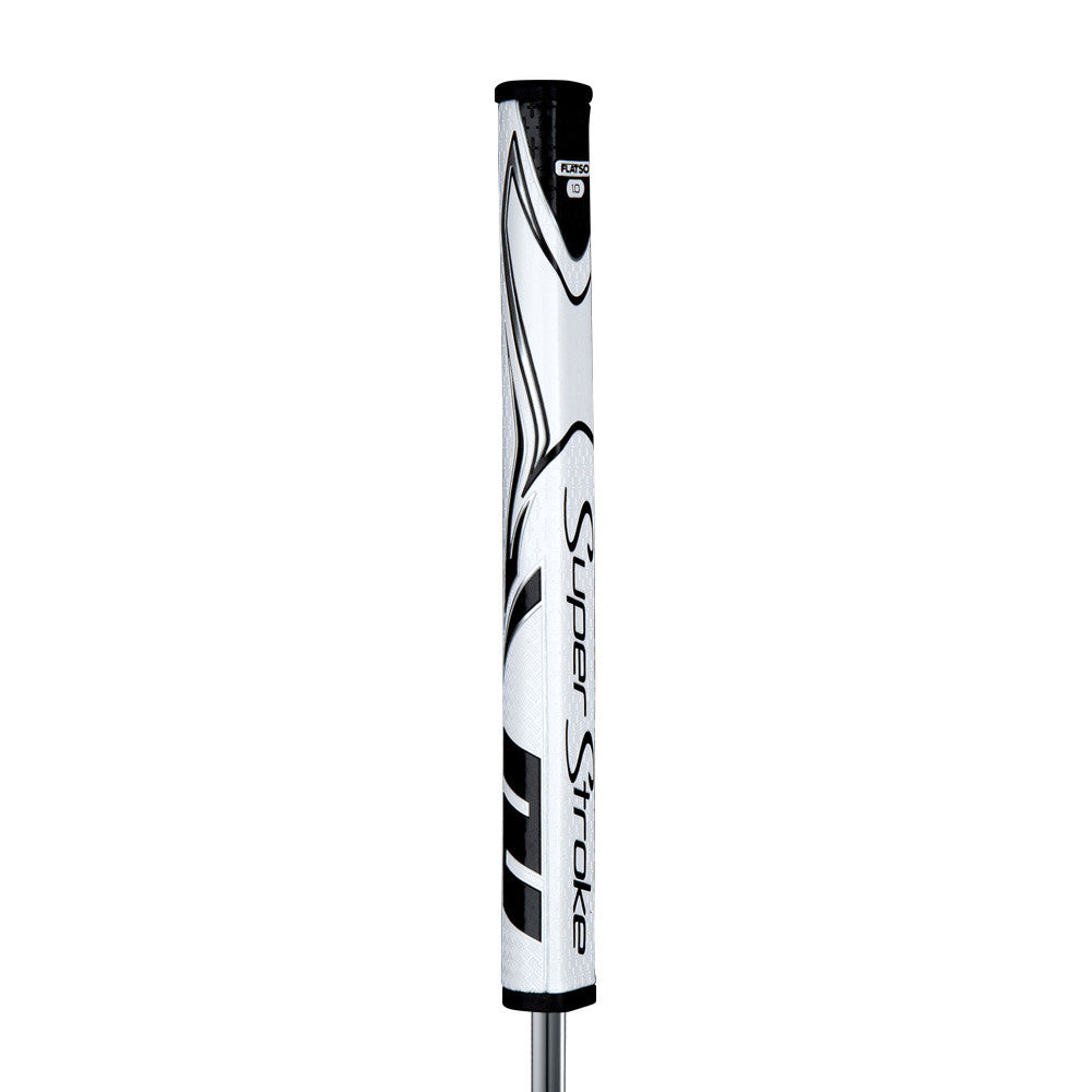 Grip de putter Zenergy Flatso 1.0 blanc/noir