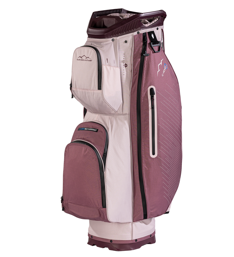 C100 H2NO Cart Bag Mauve/Powder/Wine