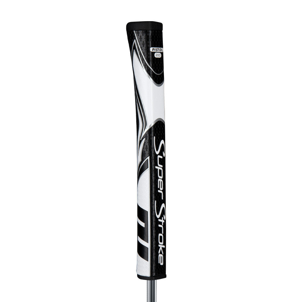 Grip de putter Zenergy Pistol 2.0 64g noir-blanc