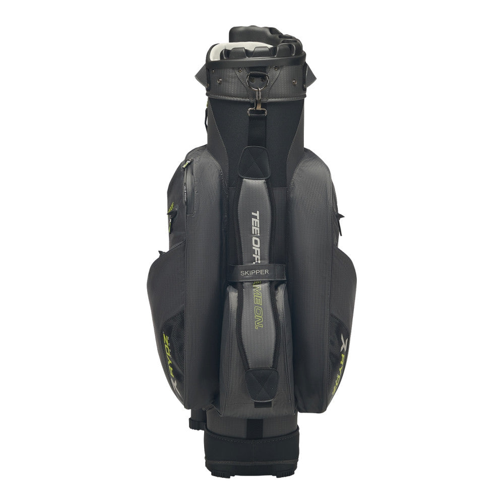 Skip Q9 Waterproof Cart Bag Charcoal/Lime