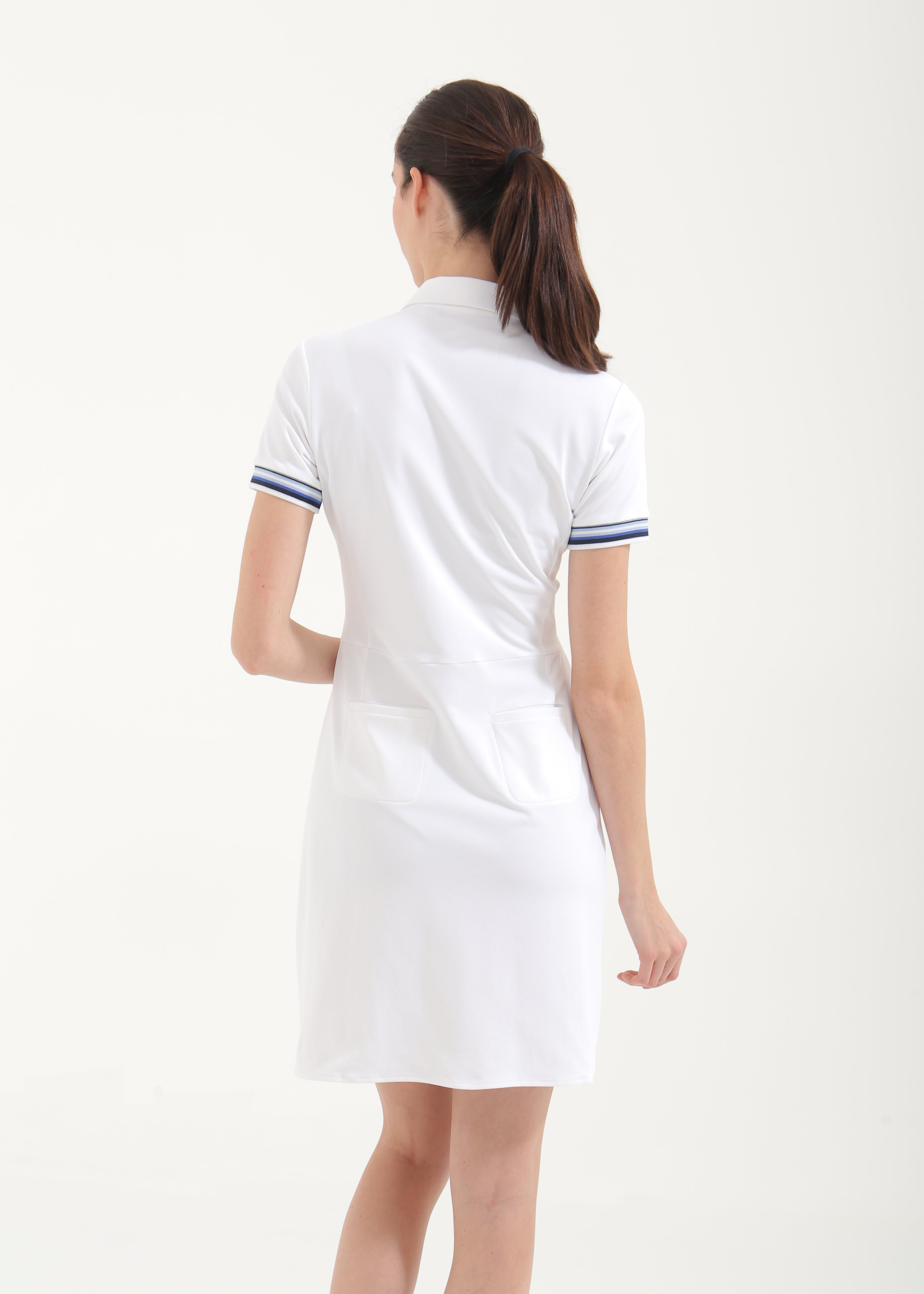 Verdiana Dress Damen Weiss