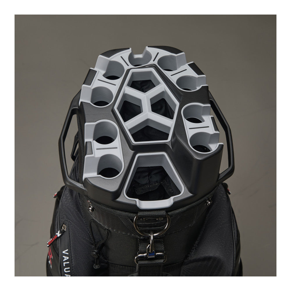 Big Rick Water-Resistant Cart Bag Black/Black