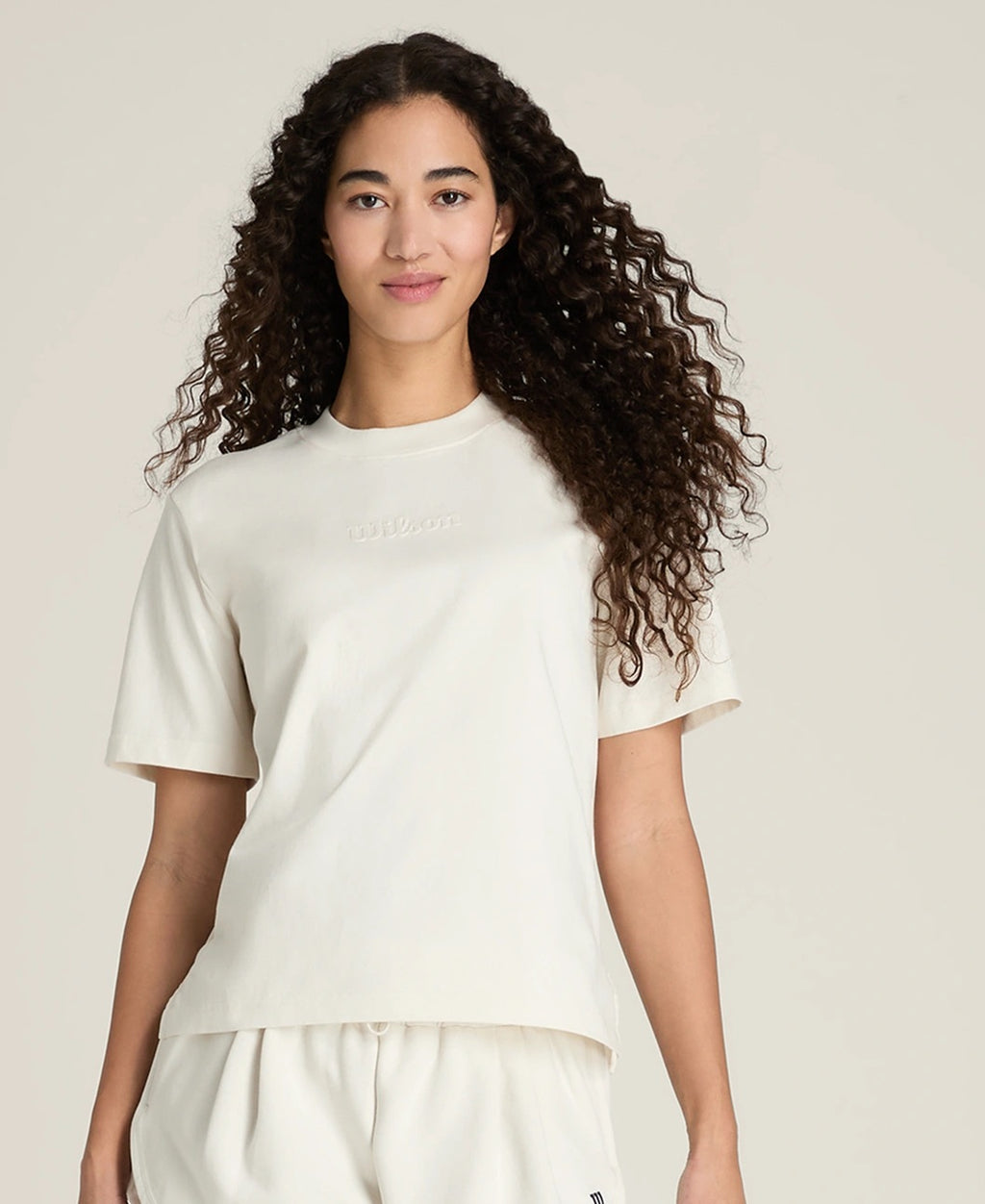 Modern Women's T-Shirt Cream
