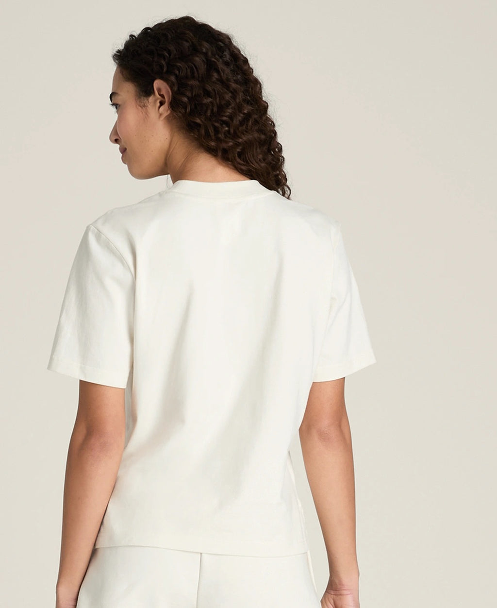 Modern Women's T-Shirt Cream