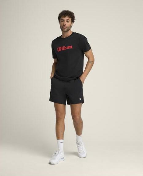 Team Graphic T-Shirt Herren Schwarz