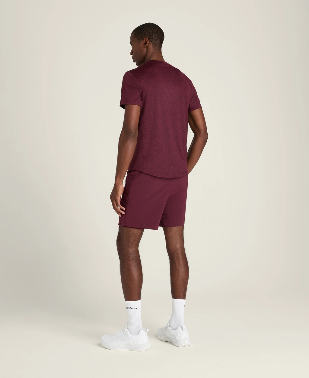 Pantaloncini da uomo Doubleday foderati rossi