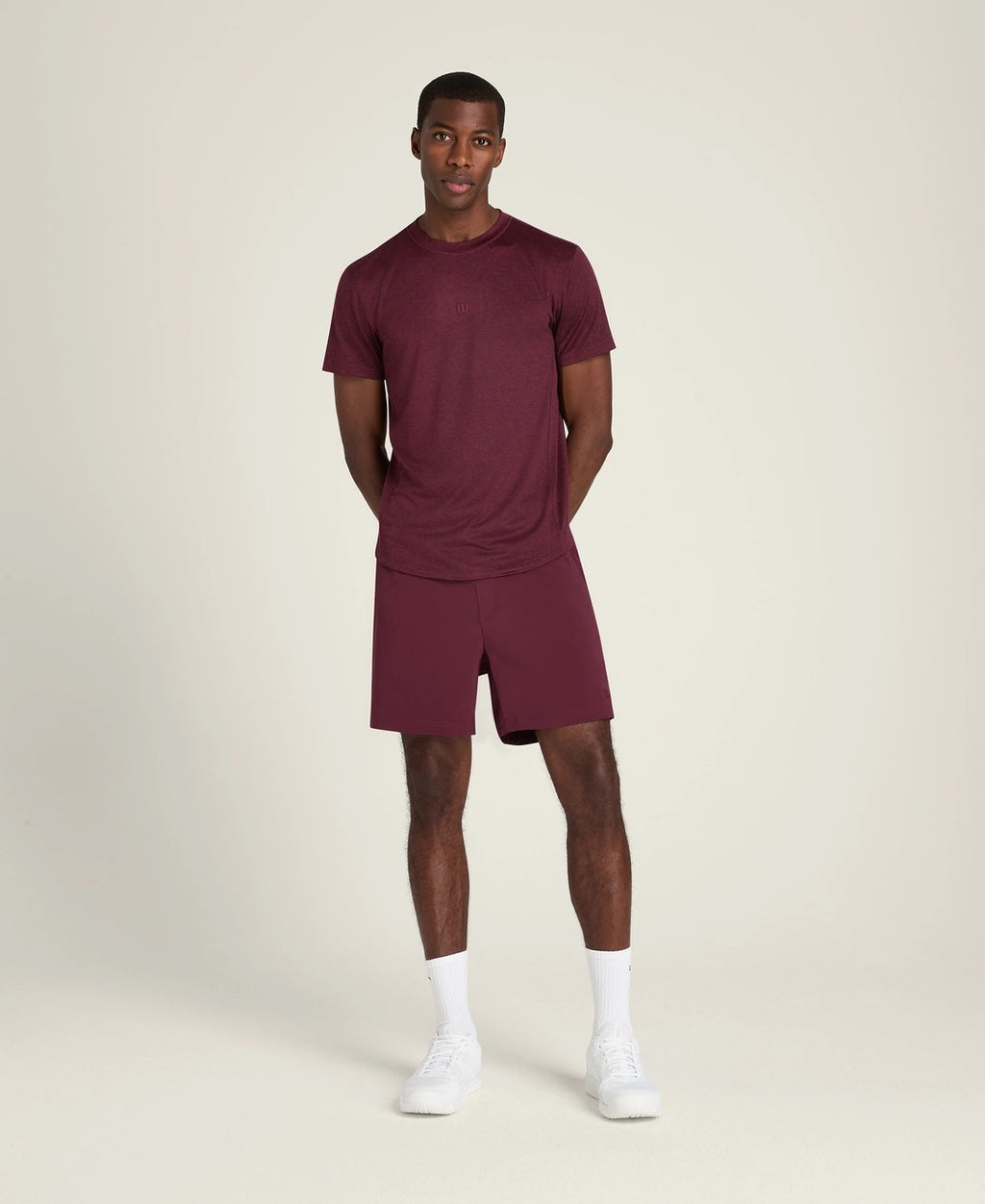 Pantaloncini da uomo Doubleday foderati rossi
